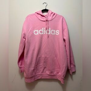 Adidas sweatshirt, pink , size L, like new